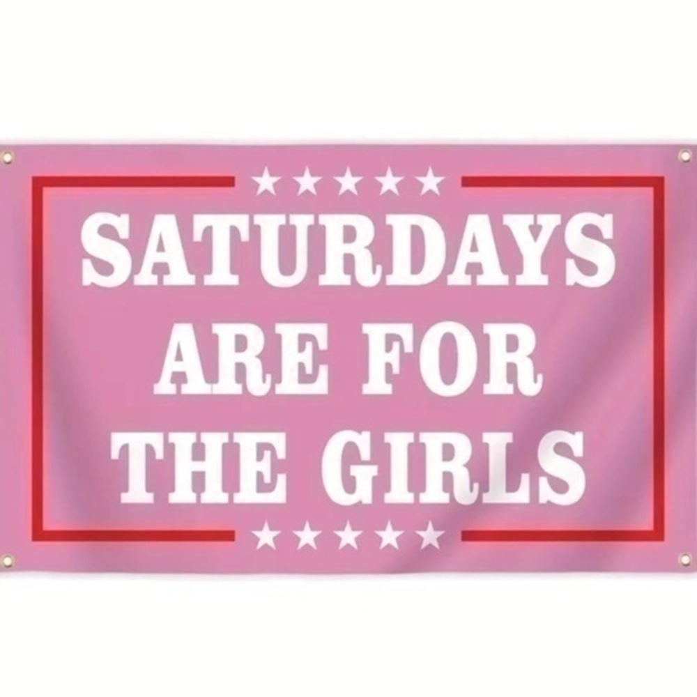 ⭐️ Women’s Saturday’s Are For The Girls Flag